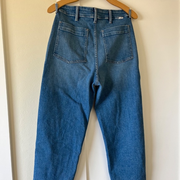 MOTHER denim the patch pocket private flood jeans - Picture 2 of 8